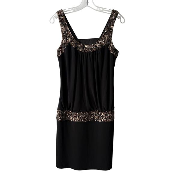 Sue Wong Dresses & Skirts - Sue Wong Nocturne Beaded Sequin Black Cocktail Dress Retro Romance Flapper Y2K 8